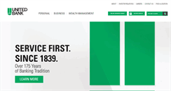 Desktop Screenshot of bankwithunited.com